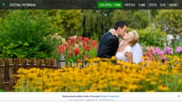 Podgląd strony internetowej fotografa