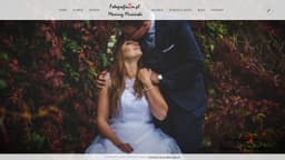 Preview of the photographer's website