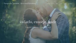 Preview of the photographer's website