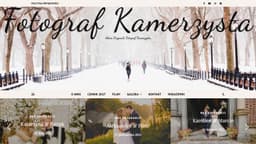 Preview of the photographer's website