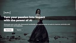 Preview of the photographer's website