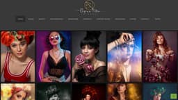 Preview of the photographer's website