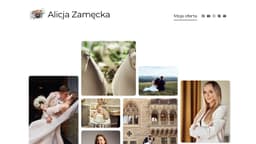 Preview of the photographer's website