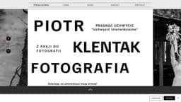 Preview of the photographer's website