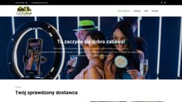 Preview of the photographer's website