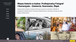 Preview of the photographer's website