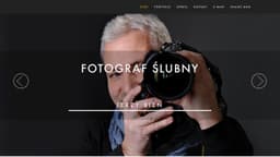 Preview of the photographer's website