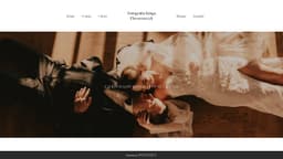 Preview of the photographer's website