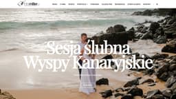 Podgląd strony internetowej fotografa