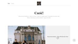 Preview of the photographer's website