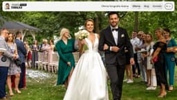 Preview of the photographer's website