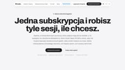 Preview of the photographer's website