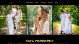 Preview of the photographer's website