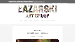 Preview of the photographer's website