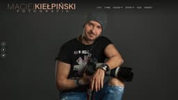 Preview of the photographer's website