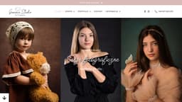 Preview of the photographer's website
