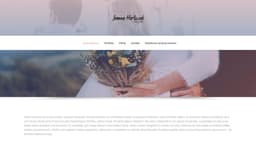 Preview of the photographer's website