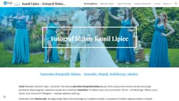Preview of the photographer's website