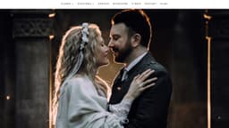 Preview of the photographer's website