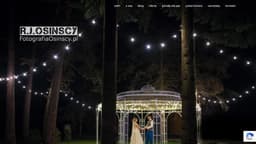 Preview of the photographer's website