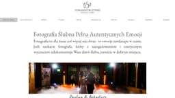 Preview of the photographer's website