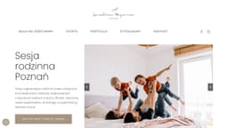 Podgląd strony internetowej fotografa