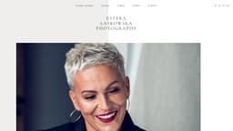 Preview of the photographer's website