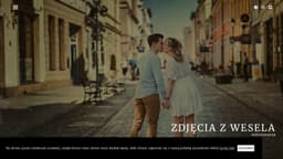 Preview of the photographer's website