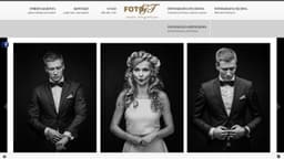 Preview of the photographer's website