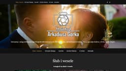 Preview of the photographer's website