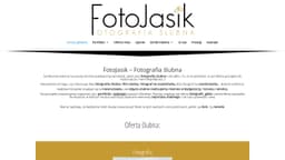 Preview of the photographer's website