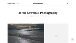 Preview of the photographer's website