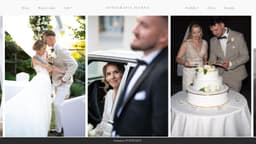 Preview of the photographer's website