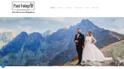 Preview of the photographer's website