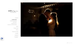 Preview of the photographer's website