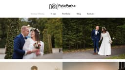 Preview of the photographer's website