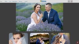 Preview of the photographer's website