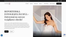 Preview of the photographer's website