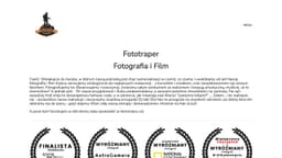 Preview of the photographer's website