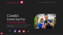Preview of the photographer's website
