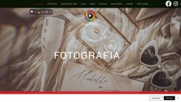 Preview of the photographer's website