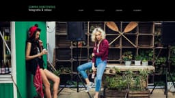 Preview of the photographer's website