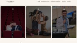 Preview of the photographer's website