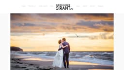 Preview of the photographer's website