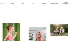Preview of the photographer's website