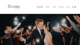 Preview of the photographer's website