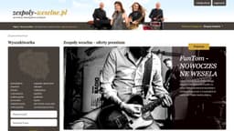 Preview of the photographer's website