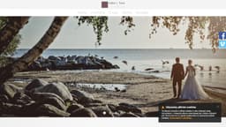 Preview of the photographer's website