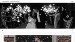 Preview of the photographer's website