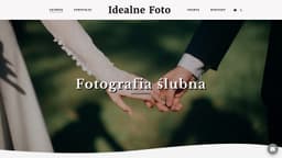 Preview of the photographer's website